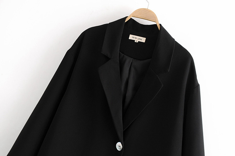 Geaca asimetrica de dama de culoare neagra