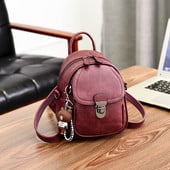 Elegáns női hátizsák csattal és cipzárral több színben