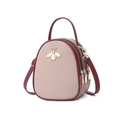 Elegáns női cipzáras táska több színben