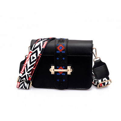 Geanta eleganta de dama in alb si negru