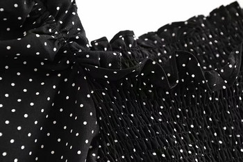 Modern női ruha fekete színben