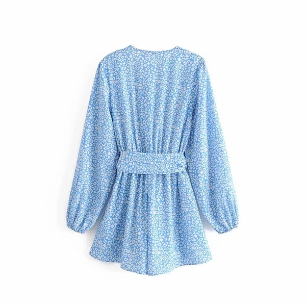 Hosszú ujjú, V-nyakú női overall, két színben