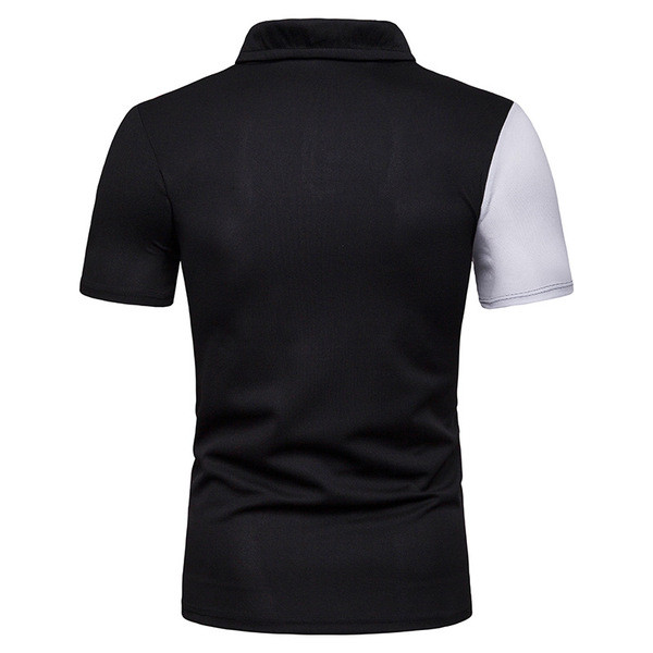 Lezser férfi póló klasszikus gallérral, két színben