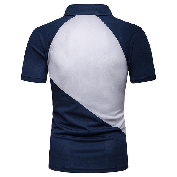 Modern férfi póló klasszikus gallérral, három színben