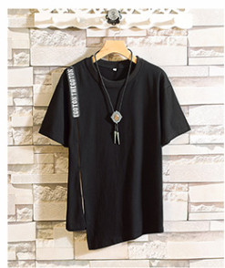 Modern férfi póló rövid ujjal, három színben