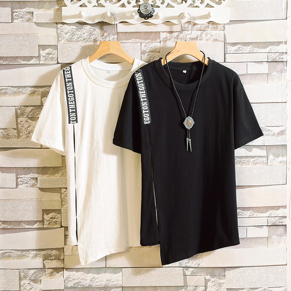 Modern férfi póló rövid ujjal, három színben