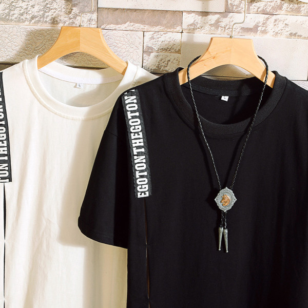 Modern férfi póló rövid ujjal, három színben