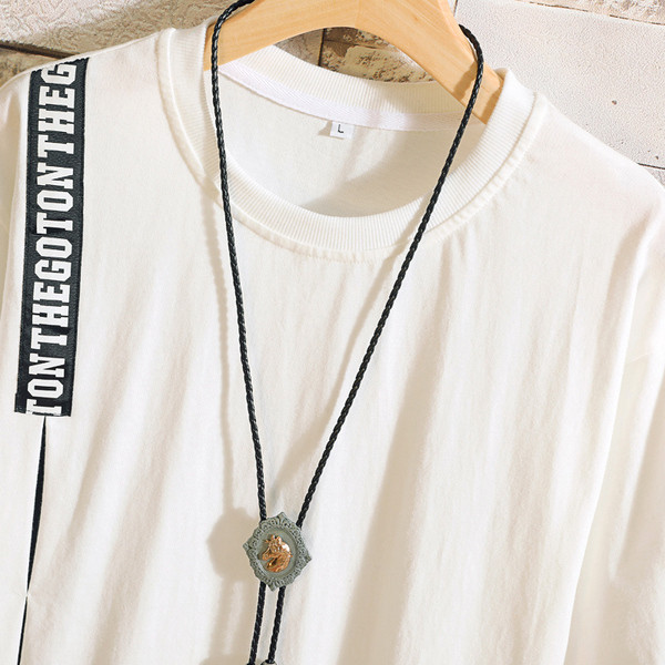 Modern férfi póló rövid ujjal, három színben