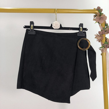 Fusta scurta de dama cu inchidere laterala