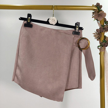 Fusta scurta de dama cu inchidere laterala