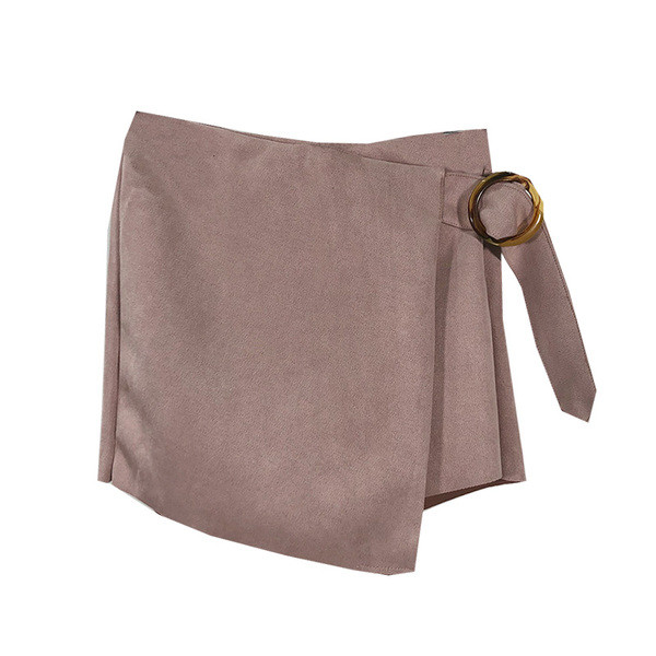 Fusta scurta de dama cu inchidere laterala