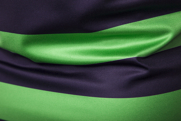 Lezser férfi csíkos póló három színben