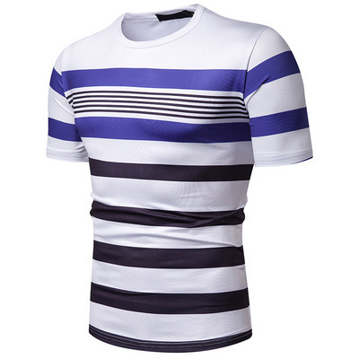 Lezser férfi csíkos póló két színben