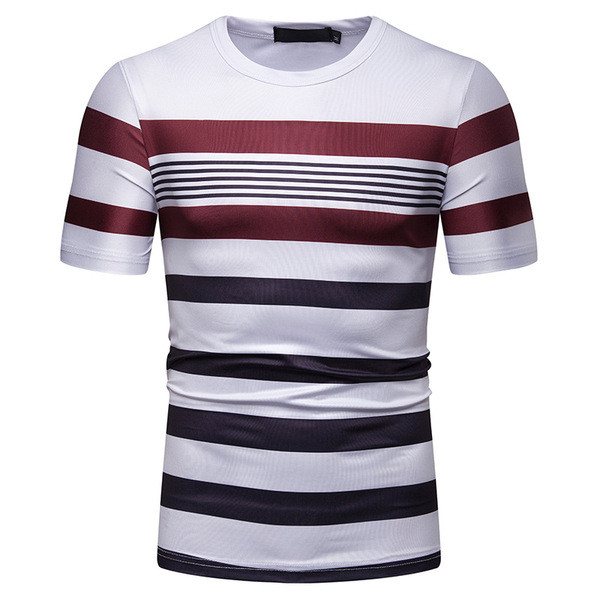 Lezser férfi csíkos póló két színben