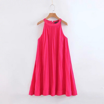 Rochie plisata dama actuala - model larg in mai multe culori