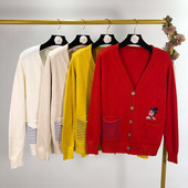 Vesta casual dama in mai multe culori cu aplicatie