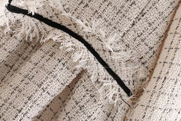 Modern női kabát két színben