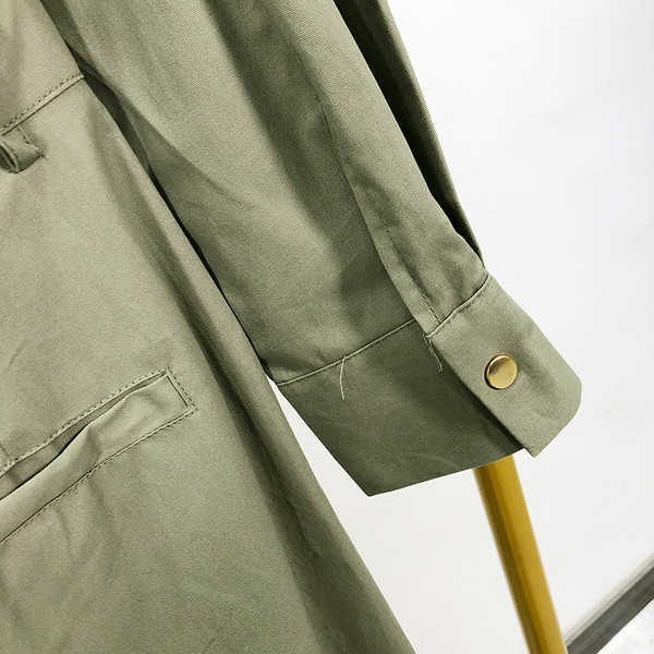 Salopetă lungă casual cu nasturi și buzunare