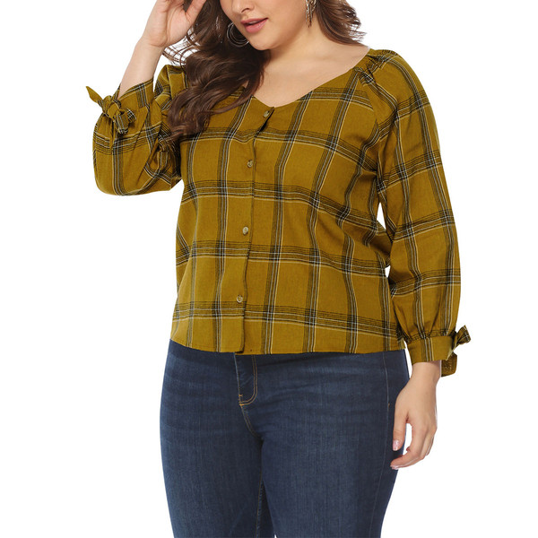 Alkalmi női hosszú ujjú ing zöld színben