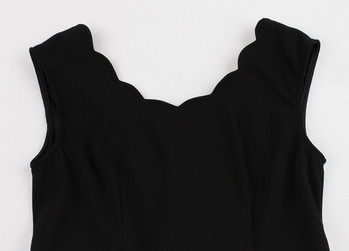 Rochie eleganta de dama cu bretele si aplicatie