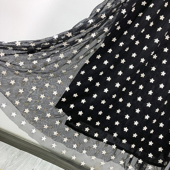 Rochie lunga cu bretele subtiri cu puncte negre