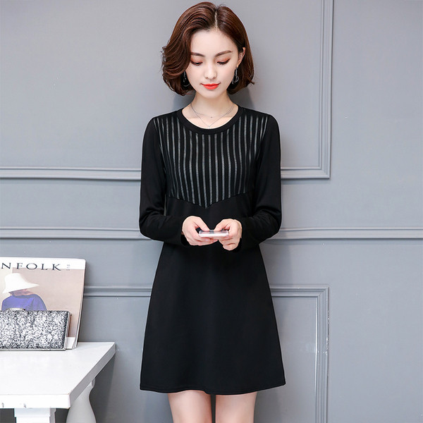 Rochie moderna de dama de culoare neagra