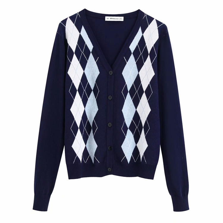 Vesta casual dama de culoare albastra si nasturi