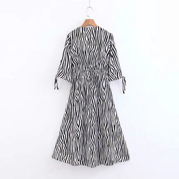 Rochie de dama cu model animal