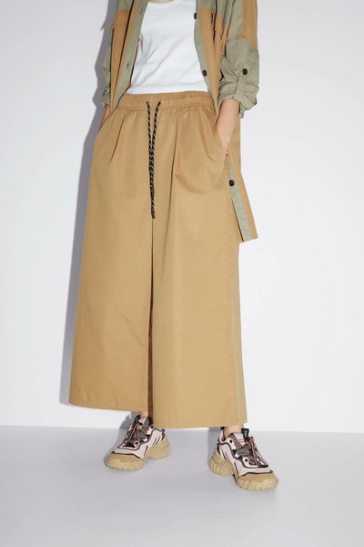 Pantaloni maro lungime 9/10 - model lat