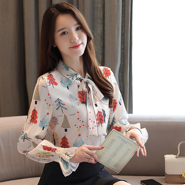 Aktuális női hosszú ujjú ing fehér színben