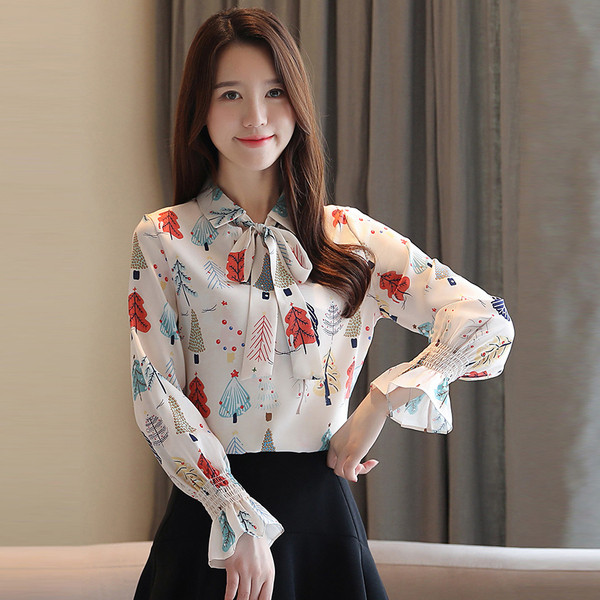 Aktuális női hosszú ujjú ing fehér színben