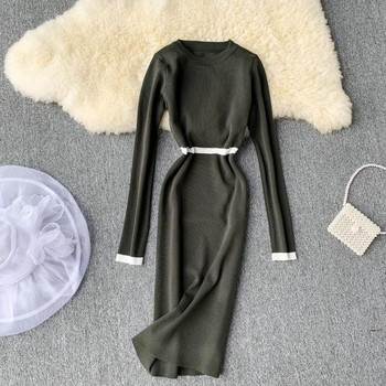 Rochie casual dama Model subtire de tricotat subtire in mai multe culori