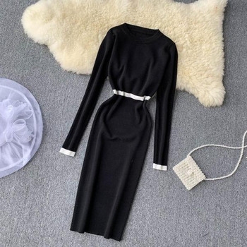 Rochie casual dama Model subtire de tricotat subtire in mai multe culori