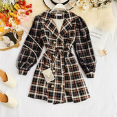 Rochie eleganta de dama cu tul pe maneci in doua culori