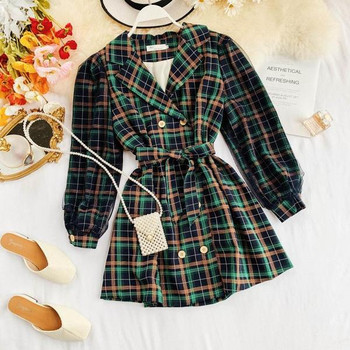 Rochie eleganta de dama cu tul pe maneci in doua culori