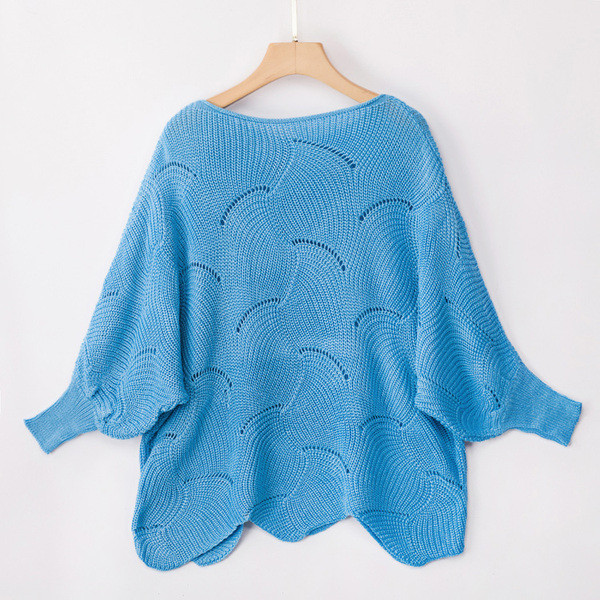 Modern női blúz, hosszú ujjú, O-nyakú több színben