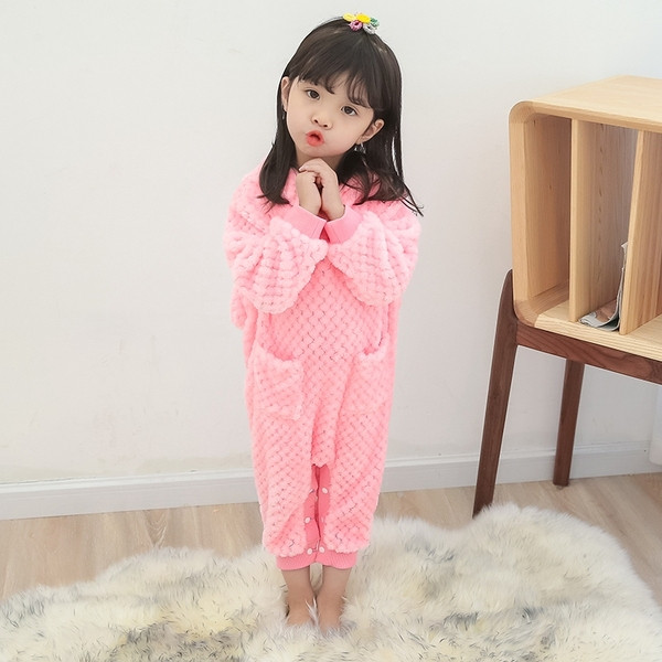 Gyerek pizsama lányoknak két színben zsebbel