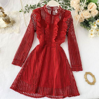 Női csipke ruha négy színben