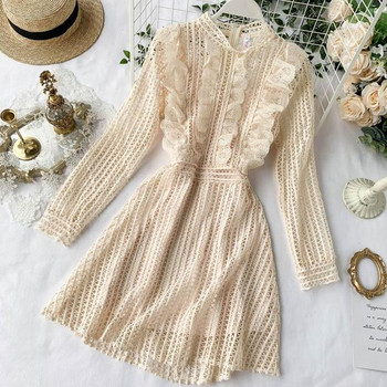 Női csipke ruha négy színben