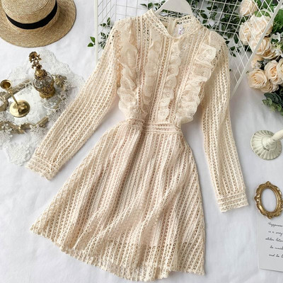 Női csipke ruha négy színben