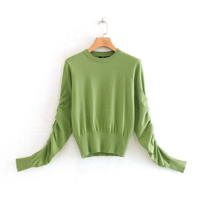Női alkalmi pulóver sima modell - többféle színben