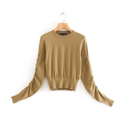 Női alkalmi pulóver sima modell - többféle színben