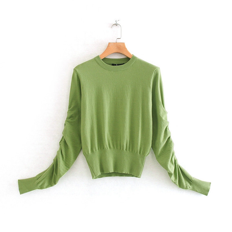 Női alkalmi pulóver sima modell - többféle színben