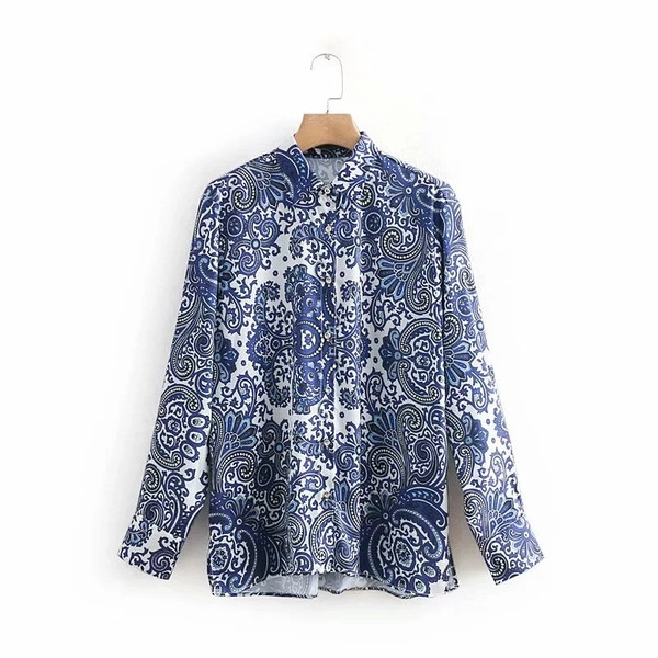 Virágmintás női ing