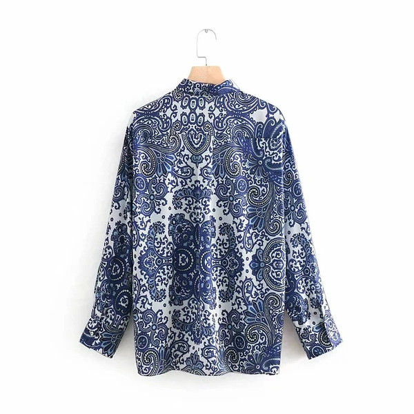 Virágmintás női ing