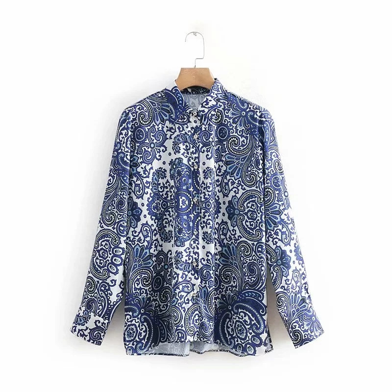 Virágmintás női ing