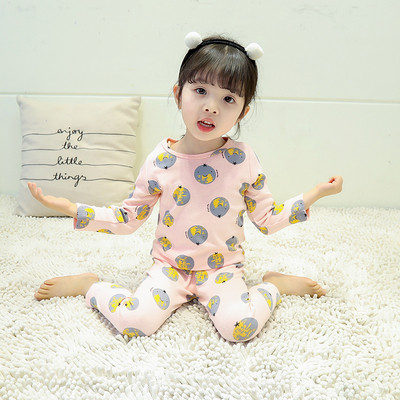 Gyerek pizsama sárga és rózsaszín rátéttel - lányoknak