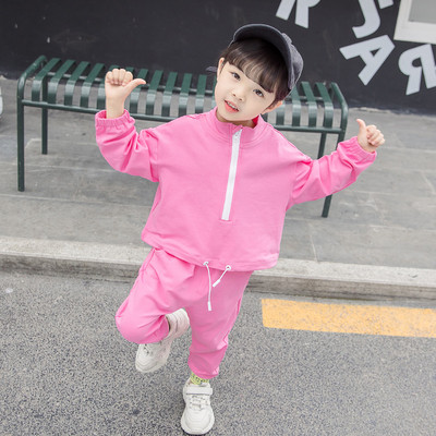 Napi gyerekkészlet két színben cipzárral - lányoknak