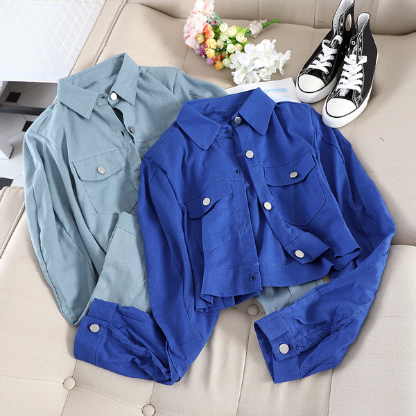 Geaca casual dama model larg in doua culori