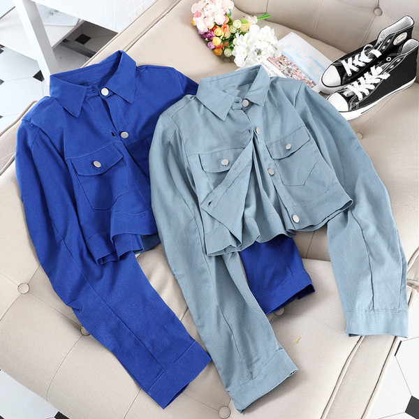 Geaca casual dama model larg in doua culori